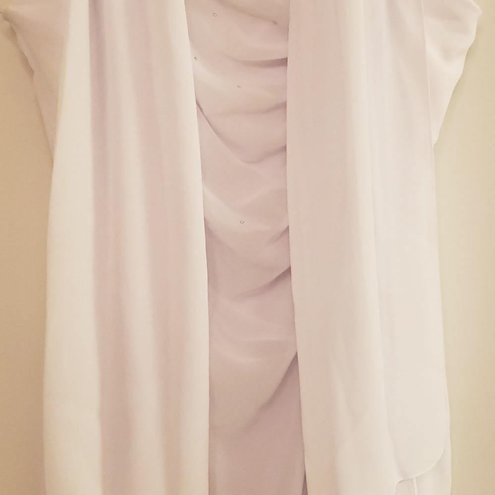 Eureka Wedding Dress tag says 3x but fits more like 1x . $175 ๐ Free Shipping - Picture 12 of 16